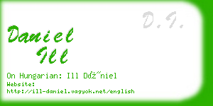 daniel ill business card